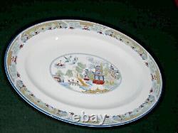 Wedgwood Bone China Chinese Legend Oval Serving Platter Made in England