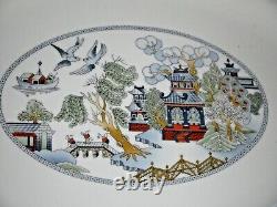 Wedgwood Bone China Chinese Legend Oval Serving Platter Made in England