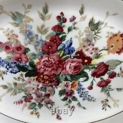 Wedgwood China Ralph Lauren HAMPTON FLORAL 14.25 Oval Serving Platter MINT $320