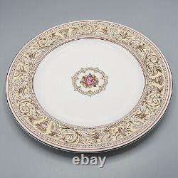 Wedgwood Florentine Brown Serving Chop Plate Platter 13 1/2- FREE USA SHIPPING