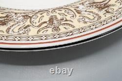 Wedgwood Florentine Brown Serving Chop Plate Platter 13 1/2- FREE USA SHIPPING