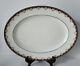 Wedgwood Medici R4588 Oval Serving Platter, 15 5/8 Bone China Tray