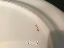 Wedgwood Pattern # X7692 Blue Ribbons Large Serving Platter 17 x 13