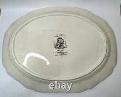 Wedgwood Williams Sonoma His Majesty Turkey Serving Platter 20 x 15½ England