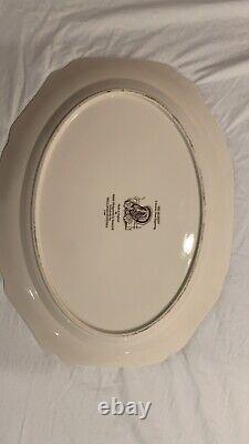 Wedgwood Williams Sonoma His Majesty Turkey Serving Platter 20 x 15½ inches