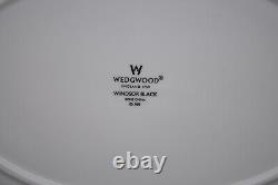 Wedgwood Windsor Black 13 Oval Serving Platter Tray