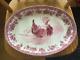 William James Farmyard Red Rooster Large Serving Platter 11 1/4 X 16 X 2