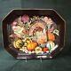 Williams Sonoma California Harvest Pumpkin Turkey Platter 20 Inches